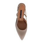 Imagine Pantofi Decupati Dama 8053 Vitello Taupe