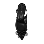 Imagine Pantofi eleganti 8086 Camoscio+Rete Negru