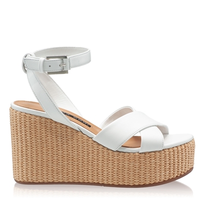 Imagine Sandale Dama 8089 Vitello Alb