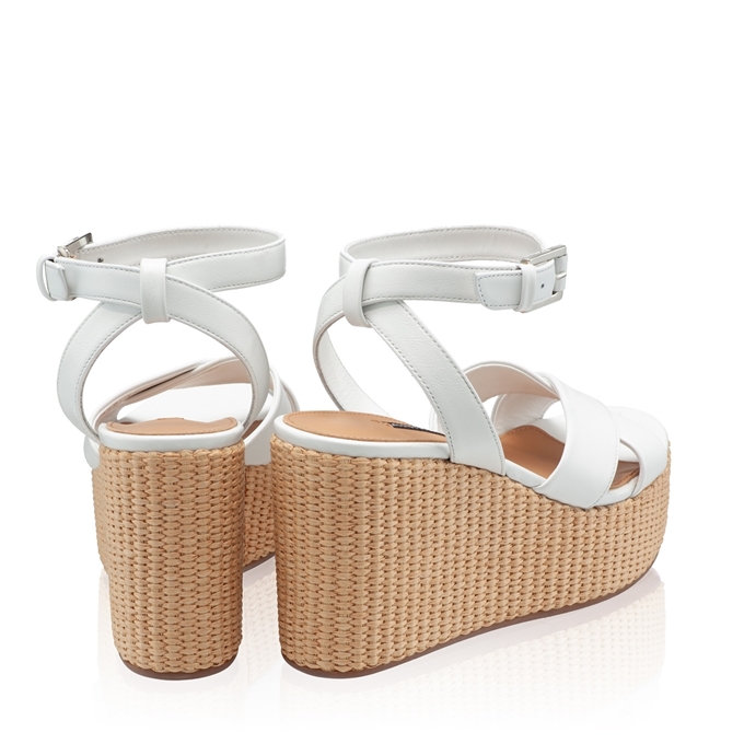 Imagine Sandale Dama 8089 Vitello Alb