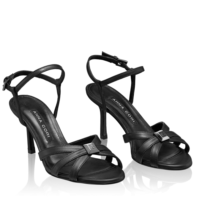 Imagine Sandale Dama 8119 Vitello Negru