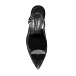Imagine Pantofi Decupati Dama 8141 Vitello Negru