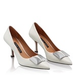 Imagine Pantofi Eleganti Dama 6149 Vitello Panna