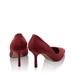 Imagine Pantofi Eleganti Dama 8026 Camoscio Bordo